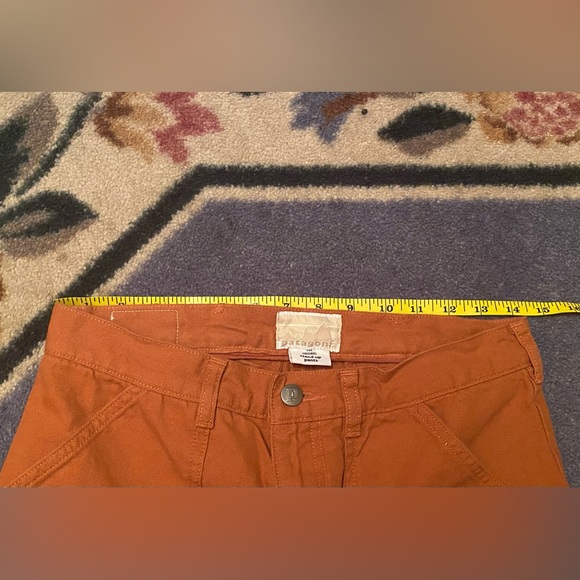 Patagonia Canvas Heritage Original Stand Up Pants Burl Red 28” - Picture 8 of 9